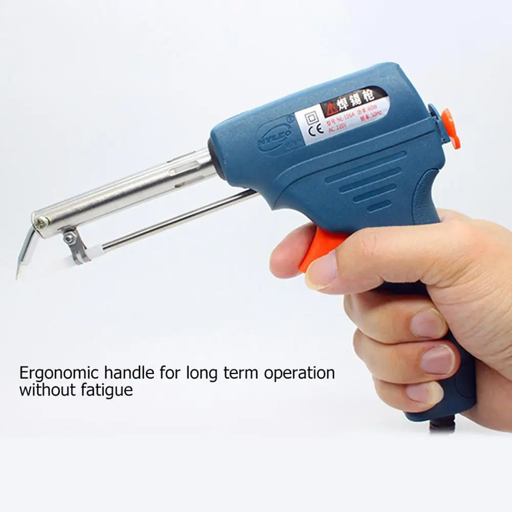 

60W Solder Rifle Manual Lead-free Soldering One-handed Operation Electric Soldering Iron Torch for Welding Equipment