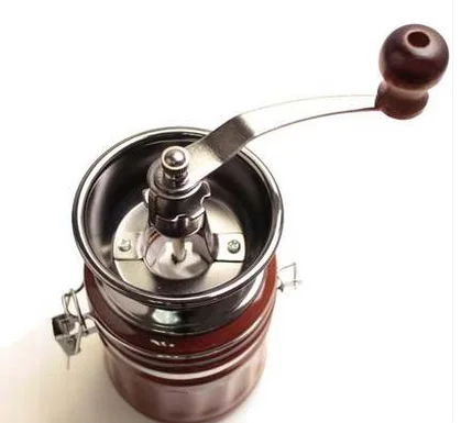 安い ヴィンテージセラミックスコーヒー粉砕機ポータブル手動コーヒー豆グラインダーcafetera Expreso Coffeeware家庭用DA60YMJ
