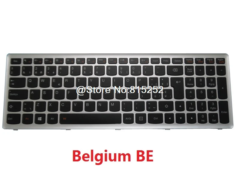 Клавиатура для ноутбука lenovo Z500 P500 P500T Z500A Русский RU Италия IT Hungary HU HG японский JP JA иврит HB с рамкой с подсветкой