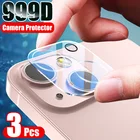 3 шт., Защитное стекло для объектива камеры iPhone 13 12 Pro Max 12 11