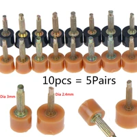 10pcs 5pairs heel repair tips pins shoes tips taps dowel lifts replacement shoes repair heel stoppers protect 2colors