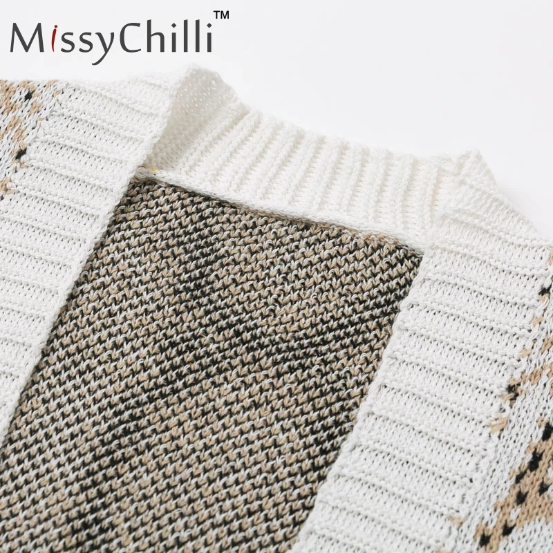 Женский вязаный свитер MissyChilli зимний теплый длинный кардиган со змеиным узором