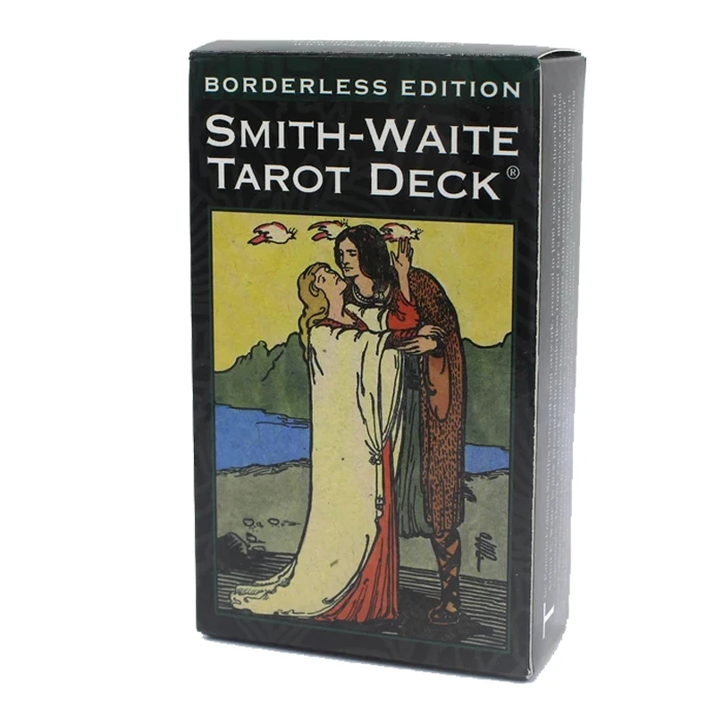 

Full English Borderless Edition Smith-Waite Tarot Cards Game With English Booklet Instructions Smith Waite Tarot Deck Board Game