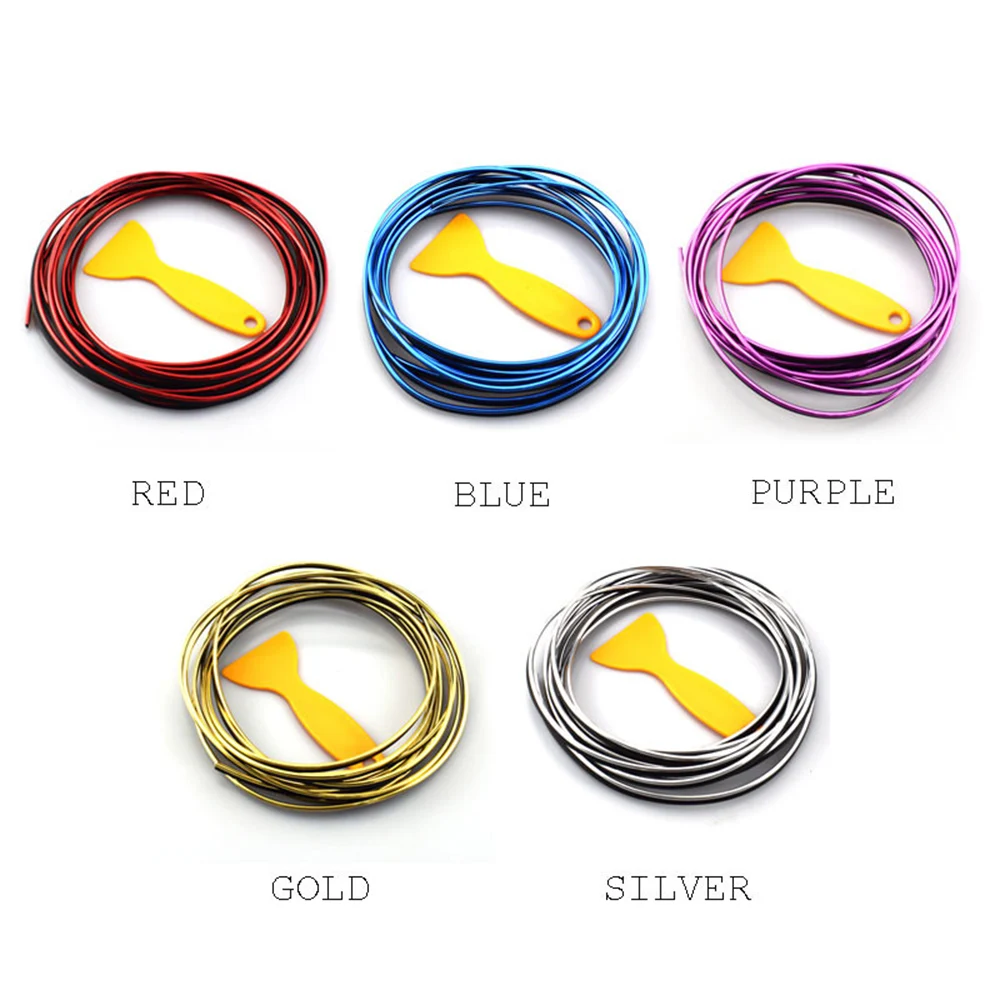 5 м Автомобильная прокладка для украшения интерьера ford focus 2 mondeo fusion mk2 mk4 skoda octavia a7