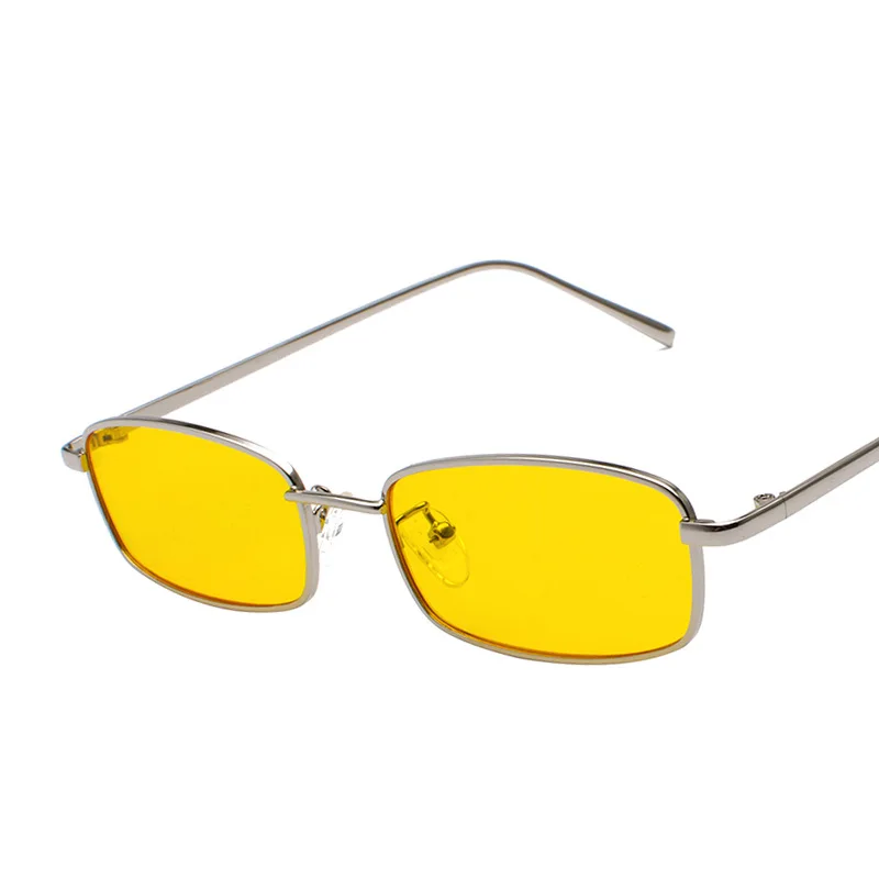 

UV400 Metal Square Frame Lens Sunglasses Retro Shades Rectangle Sunglasses fashion Eyewear Women's Glasses