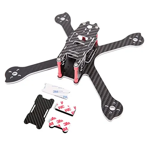 

iFlight RACER iX5S 200mm FPV Racing Quadcopter Frame Kit Enhanced Version Composite Materials + Carbon Protection Board for Lipo