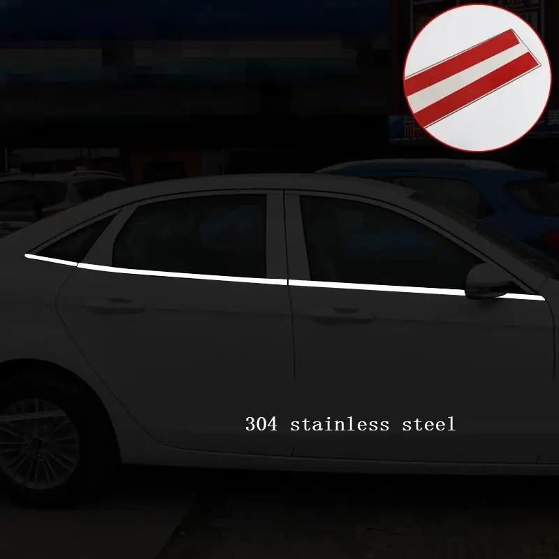 Автомобильные автомобильные хромированные внешние части для окон аксессуары