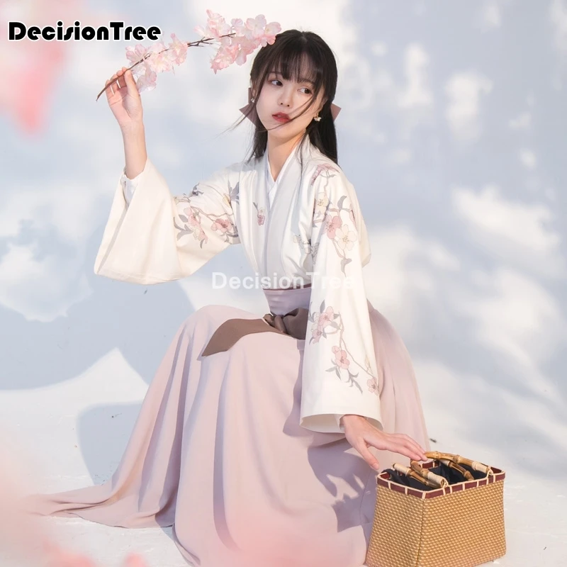 2021 хлопок Женская куртка с длинным рукавом японские кимоно yukata традиционное