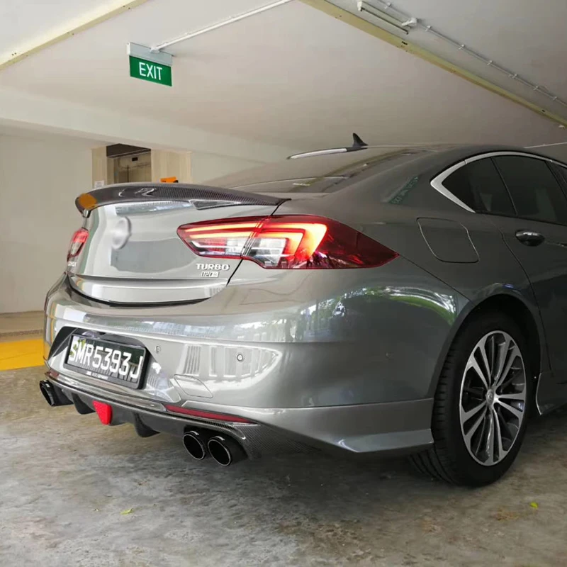 Спортивный качественный волоконный задний спойлер для багажника Buick Regal GS 2017