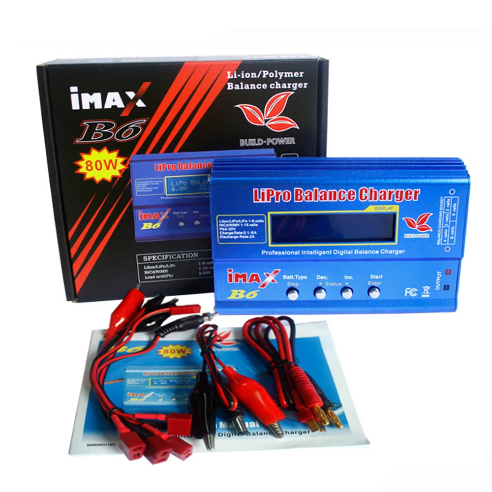 New Original IMAX B6 MINI Balance Charger Discharger For RC Helicopter Re-peak NiMH NiCD LiHV NiCd PB Li-ion Battery | Электроника