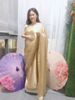 plus size 5xl women clothing golden in lehenga choli india sari indian dress saree kurti sarees for women