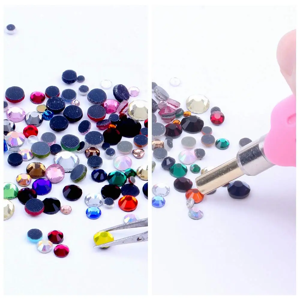 Быстро нагревающийся штекер! Стразы аппликаторы для горячей фиксации утюгом