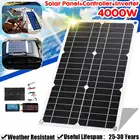 Солнечная панель 18 в, 20 Вт, 4000 Вт, инвертор для зарядки аккумулятора 12 В24 В