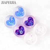 6 30mm shining sequins gauges for ear acrylic ear tunnels expander plugs stretcher earring piercing