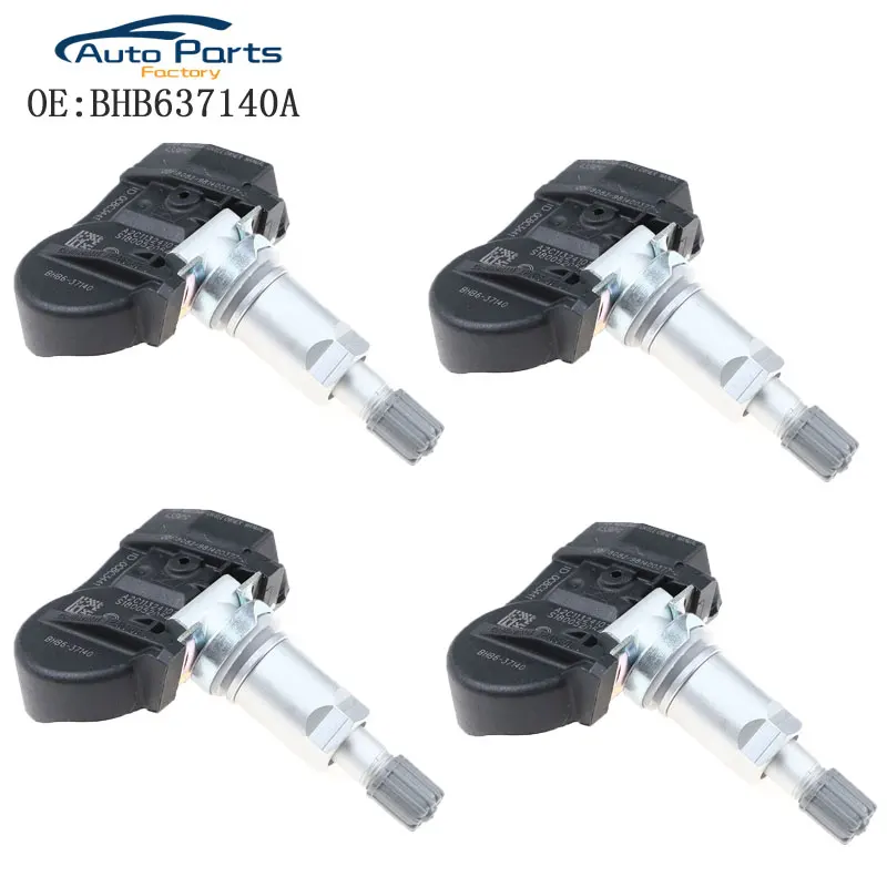 Новинка датчик давления в шинах TPMS 4 шт. для Mazda 2 3 5 6 Φ ID hb637140 BHB637140A 433 МГц|Датчик