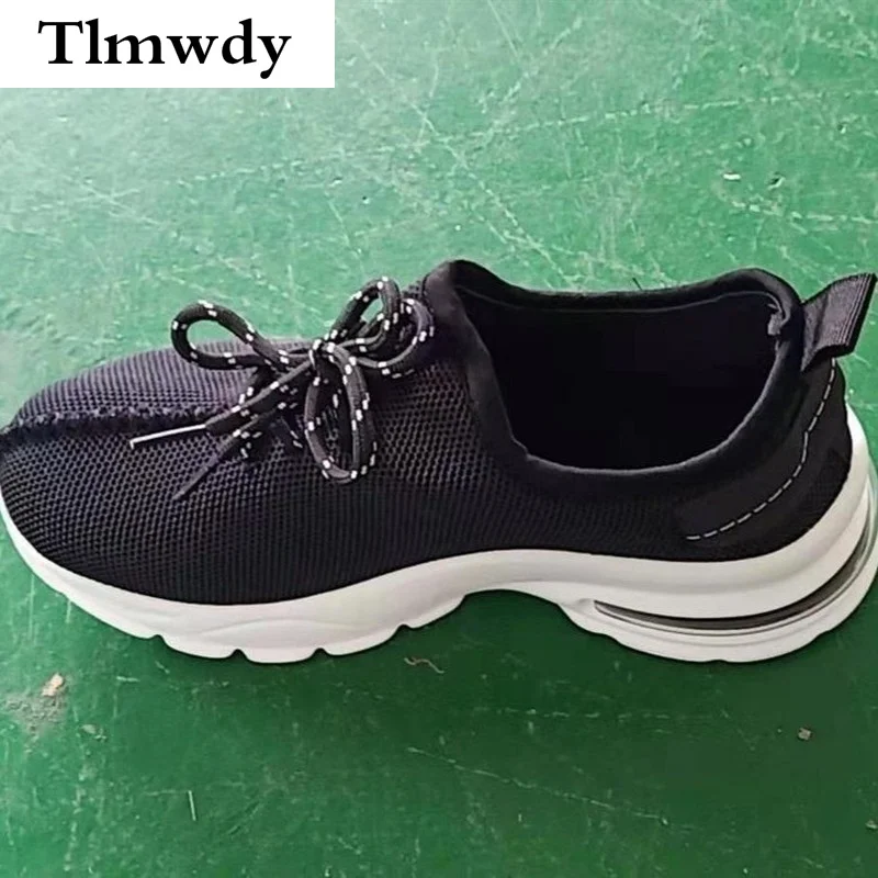 

Women's Shoes Spring Leopard Print Platform Shoes New Walking Vulcanized Shoes Women's Sneakers Comfortable Lace-up Casual Shoes