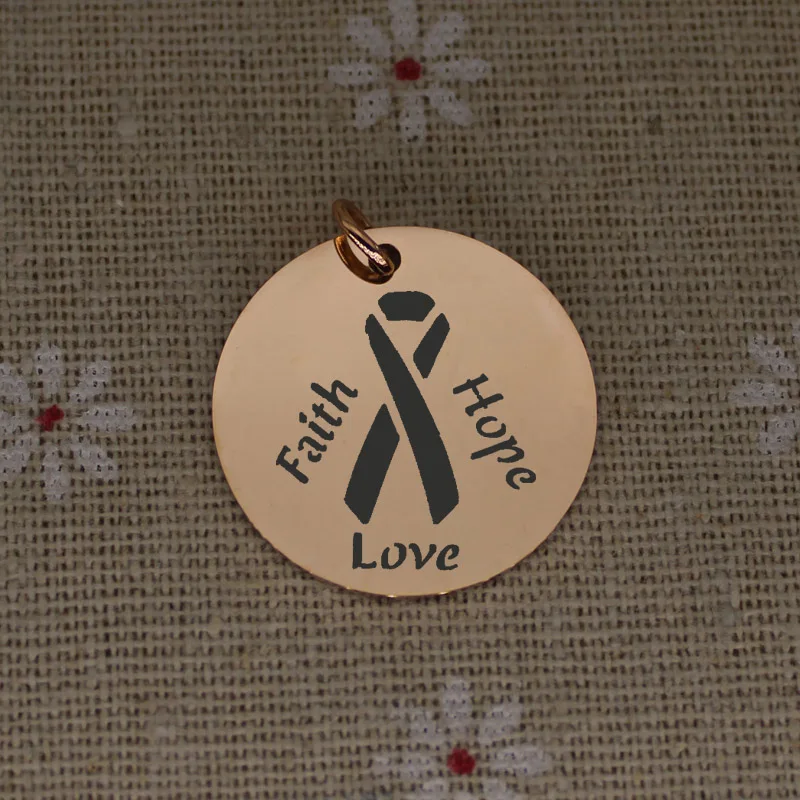 Очаровательная лента из нержавеющей стали с изображением рака Шарм подвеска