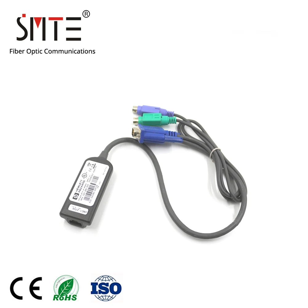 И 396632-001 IP KVM 262587-B21 520-290-505 CAT5 PS/2 интерфейсный адаптер/262588-b2 HEWLETT PACKA
