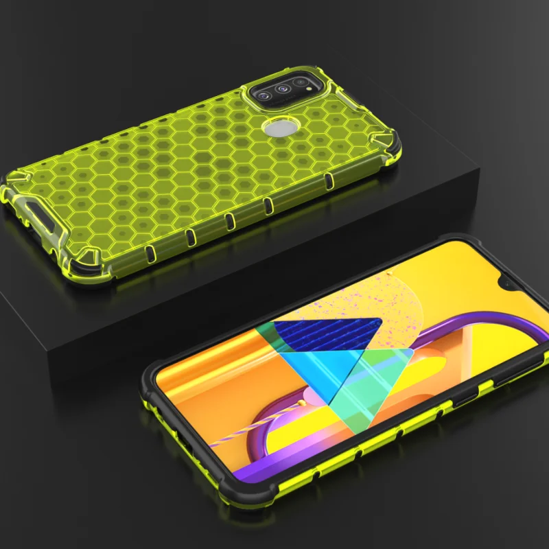 For Samsung Galaxy M30S Case Armor Cover Hard PC+TPU Shockproof Phone Capa | Мобильные телефоны и аксессуары