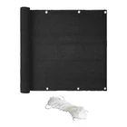 Защитный экран для конфиденциальности балкона, ветрозащитный экран для крыльца, для улицы, заднего двора, патио, балкона для защиты от солнца, 24 шт. F19B