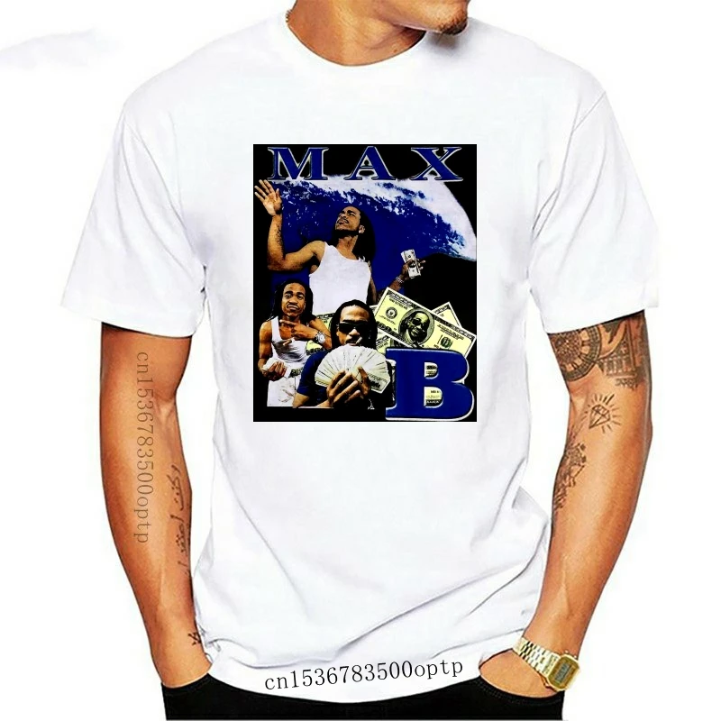 

New Max B, Charles Wingate,Max Biggaveli Vintage Hip Hop T-Shirt Size S-2Xl Fashion Tee Shirt