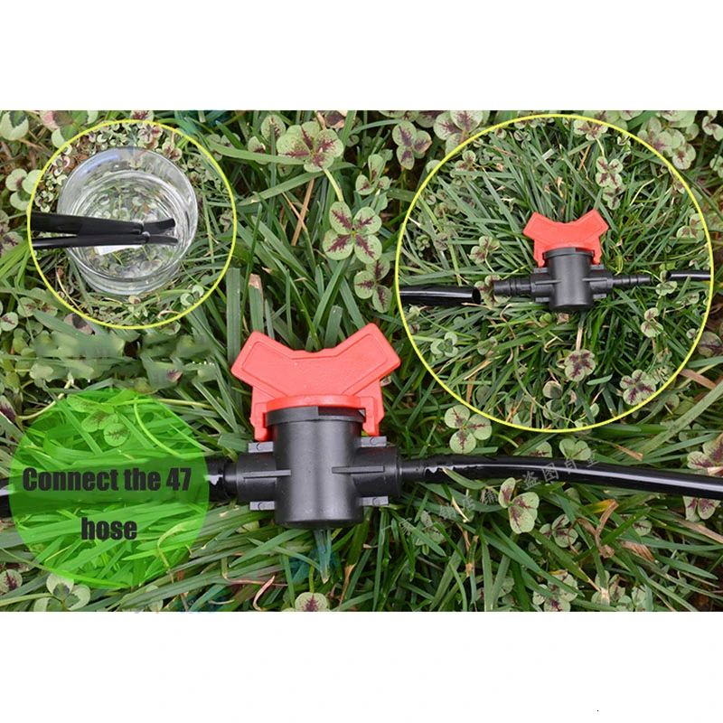 Зазубренный переключатель с двойной муфтой для шланга 1/4 дюйма 5 шт. | Дом и сад