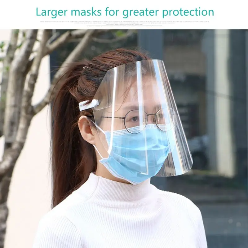 Прозрачная Пыленепроницаемая защитная маска на все лицо защитный козырек |