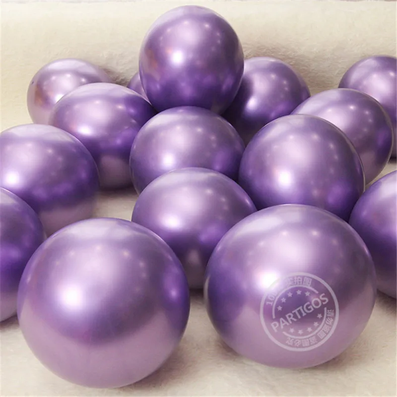 Металлические латексные шары Partigos 5/10 дюймов