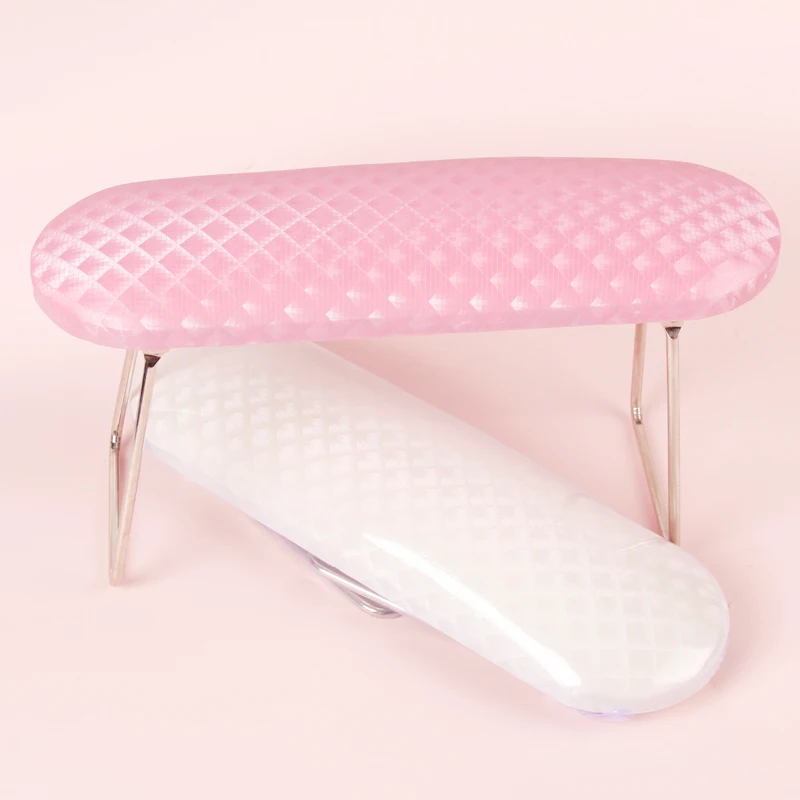 

Leather Arm Rest Cushion Waterproof Wrist Support Hand Holder Pad Soft Washable Pillow Stand for Manicure Nail Art Lamp Tools