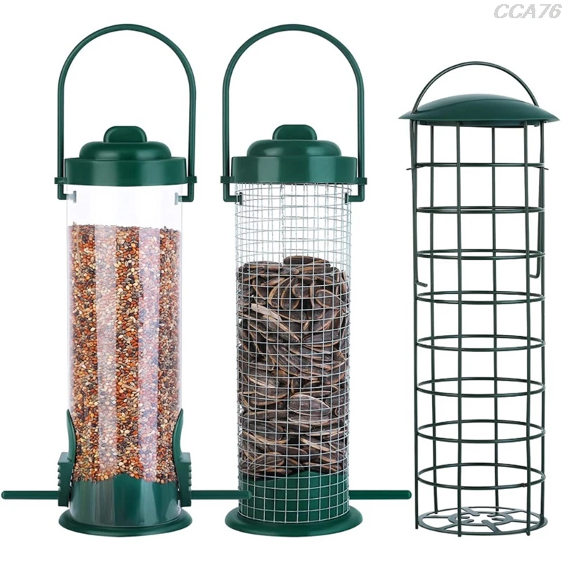 

Heritage Wild Bird Hanging Seed Feeder Peanut Feed Fat Ball Feeders Garden Birds