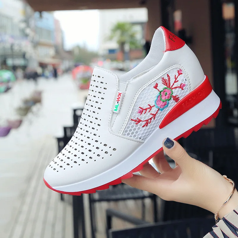 

2020 Autumn New Elevator Breathable Casual Shoes Sneakers Loafers Fashion All-match Shoes Women