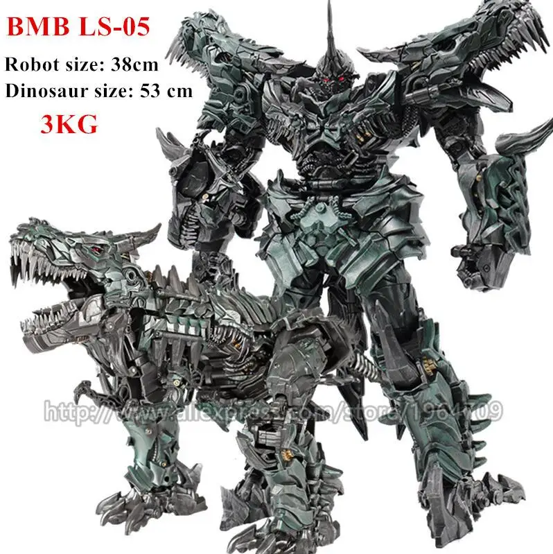 BMB LS-05 Retail Box Wei Jiang Oversized 34cm Transformation movie toys dinosaur tank Mode anime Action Figure SS07 W8600 Robot kids toy Retail Box - Цвет: BMB LS-05 Retail Box