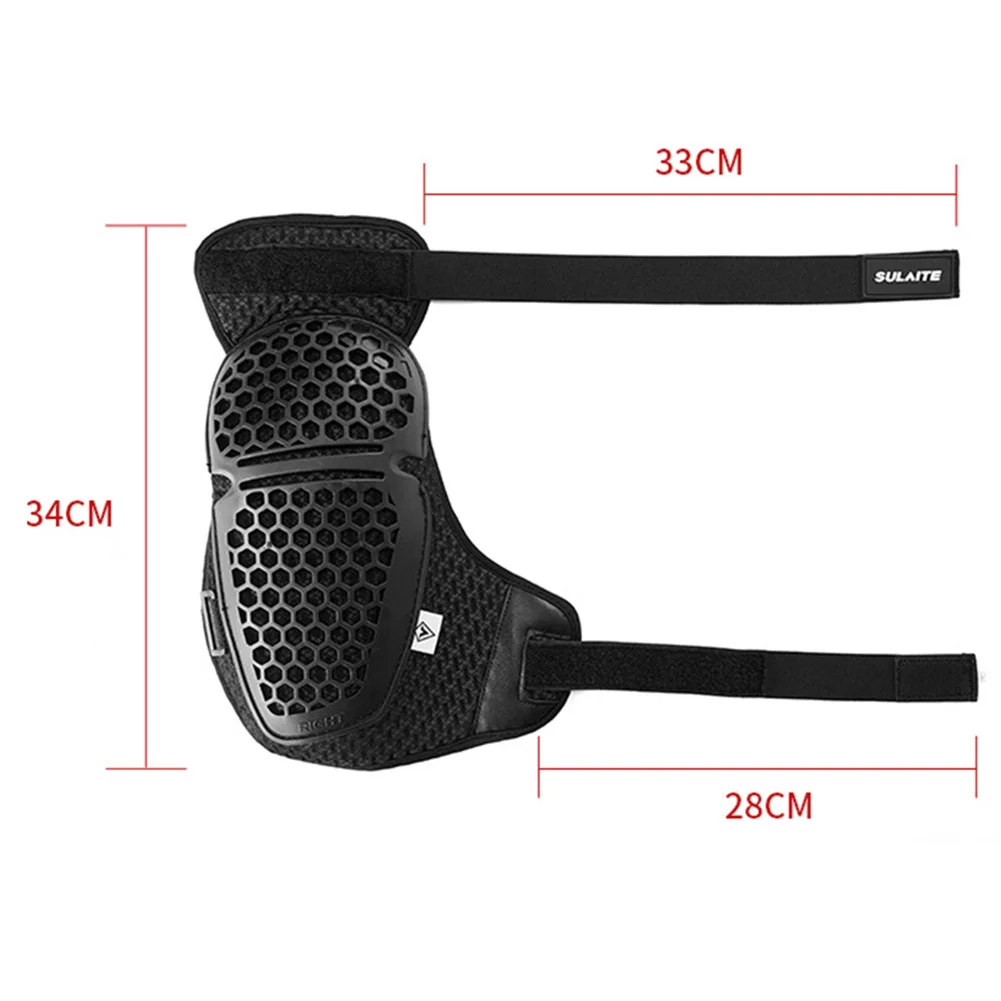 

SULAITE Motocross Knee Shin Pads Honeycomb Adjustable Breathable Knee Guard Kit Protector Off Road Motorcycle Protective Gear