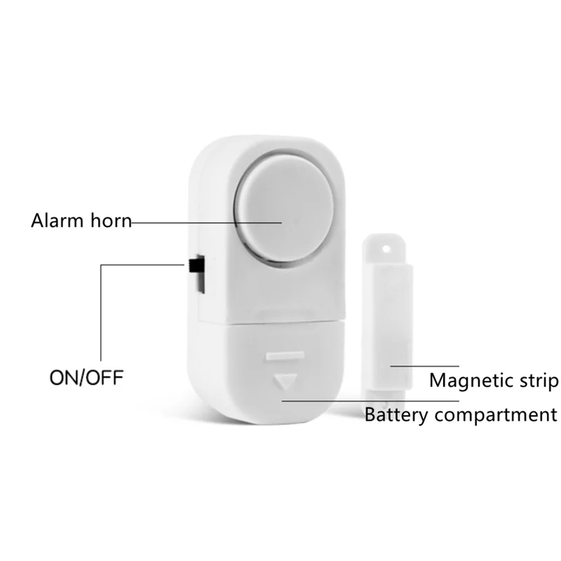 

Wireless Entry Home Door Window Sensors Burglar Alarm Safety Security Alarm System Magnetic Sensor Wireless Security Alarm Sale