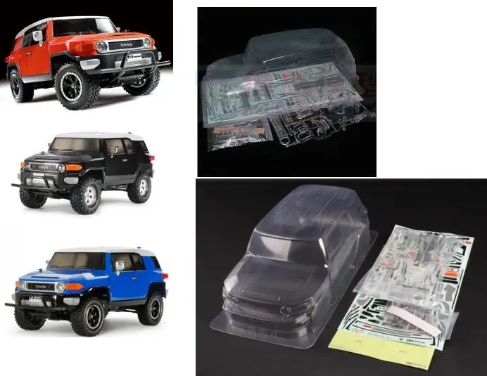 Масштаб 1/10 TOYOYA fj jeep Hilux грузовик/OnRoad кузов автомобиля для Kyosho Tamiya cc01 cr01 HSP