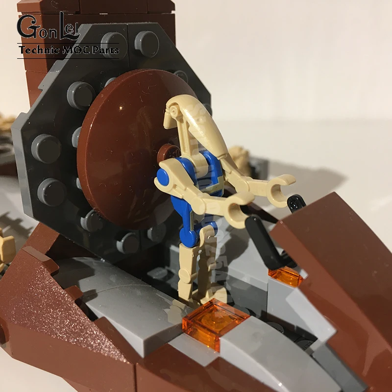 Новинка Звездный план дроиды атака поделки MOC строительные блоки кирпичи