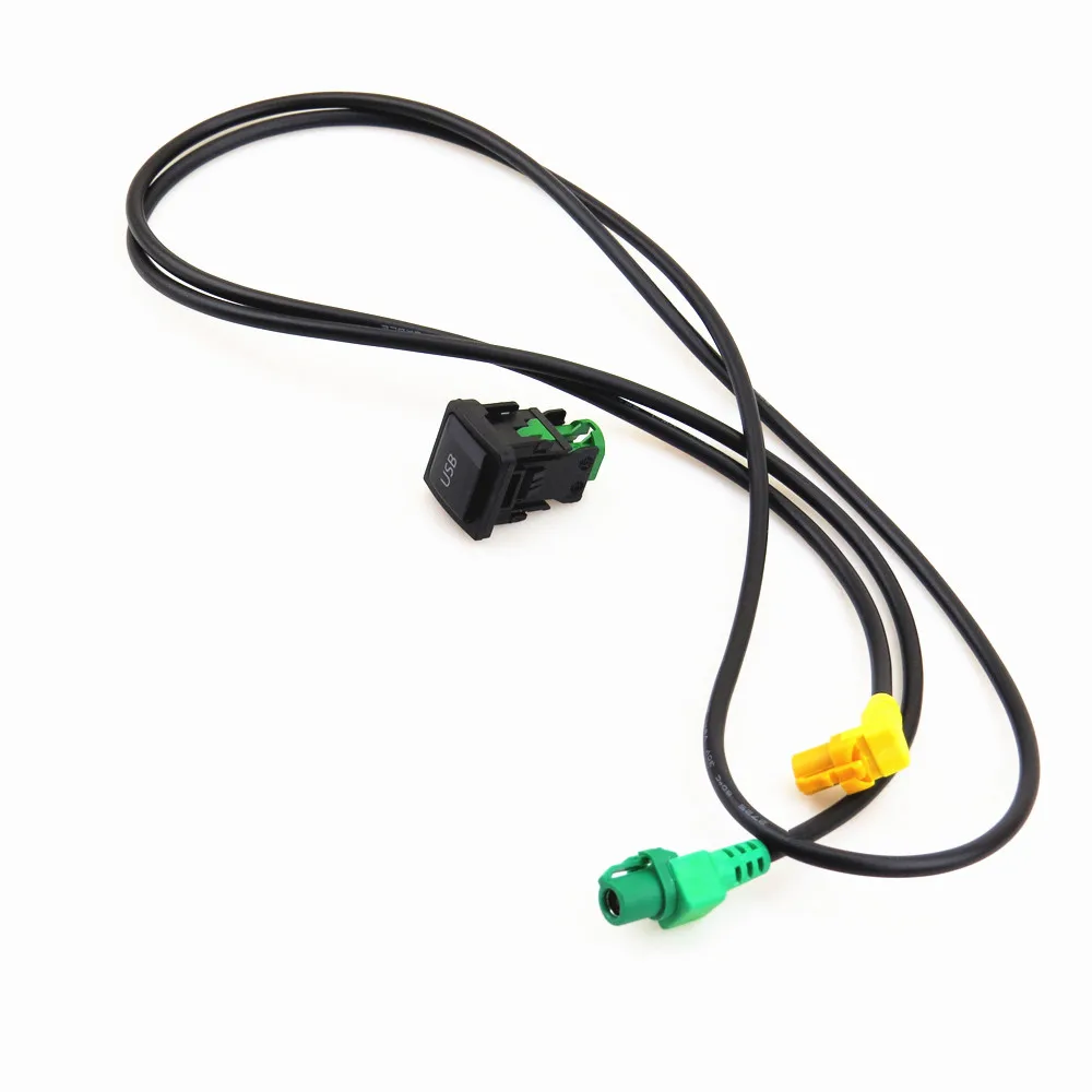 Входной разъем USB TUKE поверхностный переключатель + интерфейсный кабель RCD510 для VW