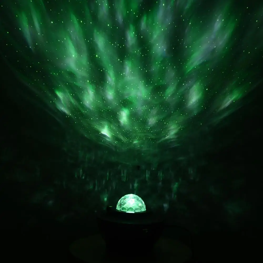 SOLLED Рождественский красочный проектор звездного неба носветильник света Blueteeth с