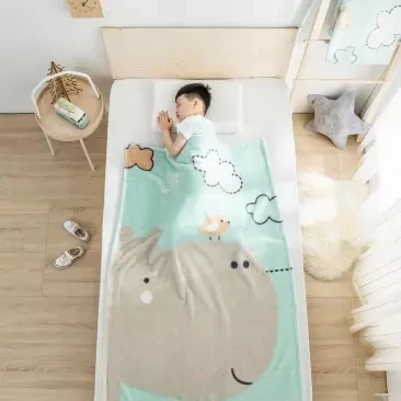

New New Children's cloud blanket soft Skin-friendly Keep warm Breathable Comfortable Sleeping blanket