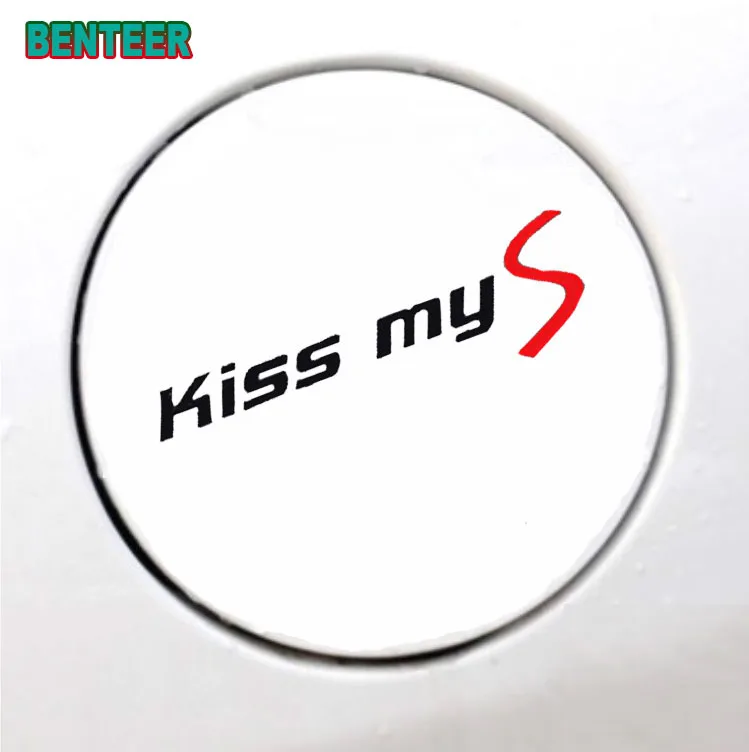 Наклейка для лобового стекла автомобиля с логотипом Kiss myS bmw MINI COOPER CLUBMAN COUNTRYMAN PEACEMAN