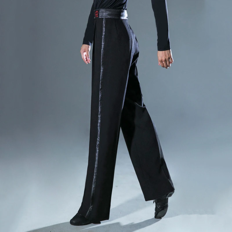Мужские брюки для латиноамериканских танцев тренировочные костюмы современных