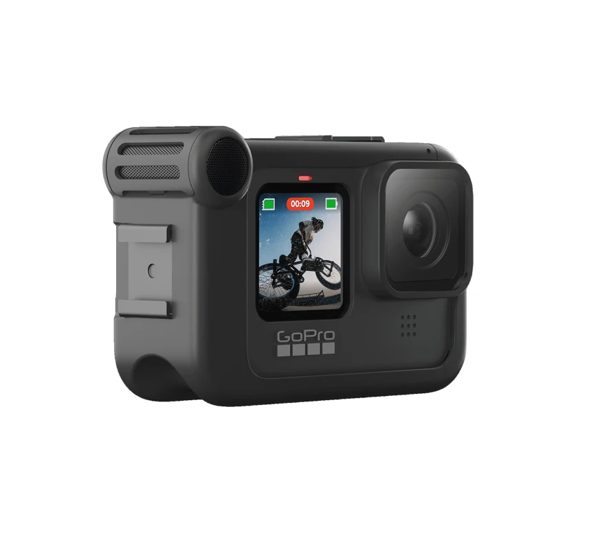 GoPro HERO10 HERO9 Black Camera Media Mod 3 5mm mic HDMI-out port Hero 10 9 использовать с светильник и дисплея |