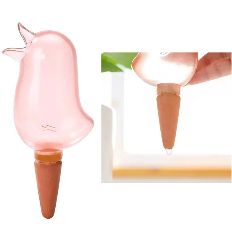 2 шт растительный водяной самополивающийся шар в форме птицы ручной выдувный