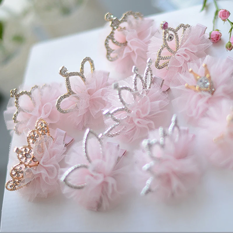 Детский головной убор принцессы в Корейском стиле детская заколка для волос