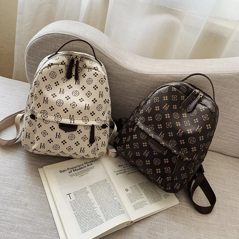 Модный молодежный кожаный рюкзак для женщин школьный ранец девочек-подростков