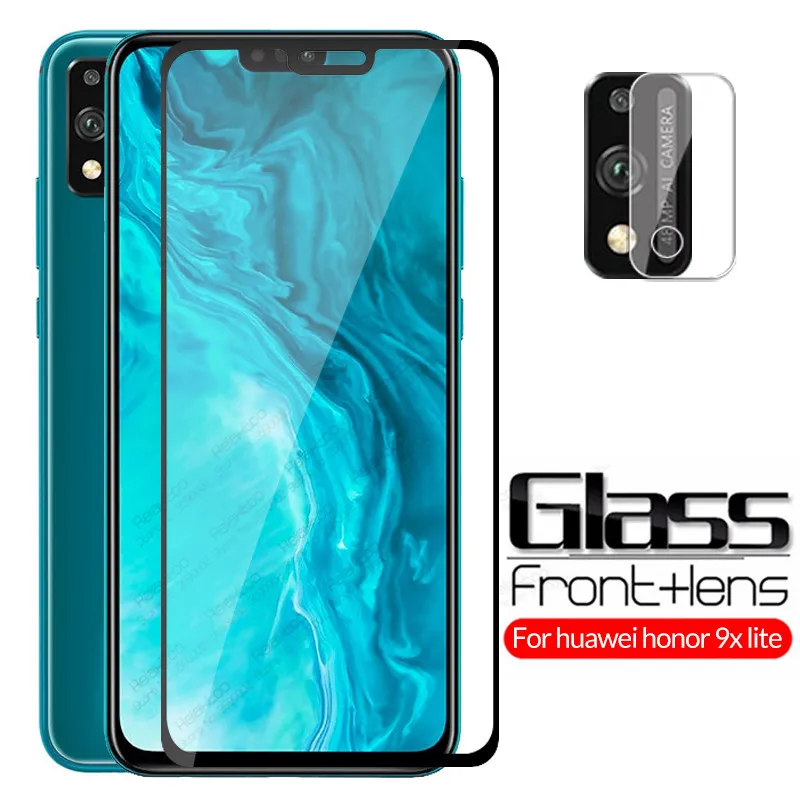 На Honor 9X Lite стеклянный объектив камеры Защитное стекло для Huawei протектор экрана