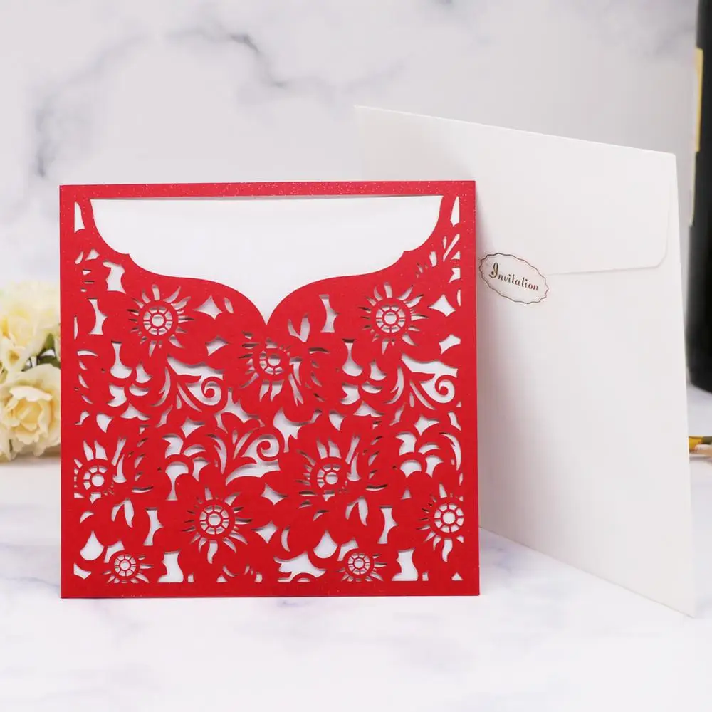 25 шт./лот лазерная резка кружево узор перламутровая бумага формальные деловые