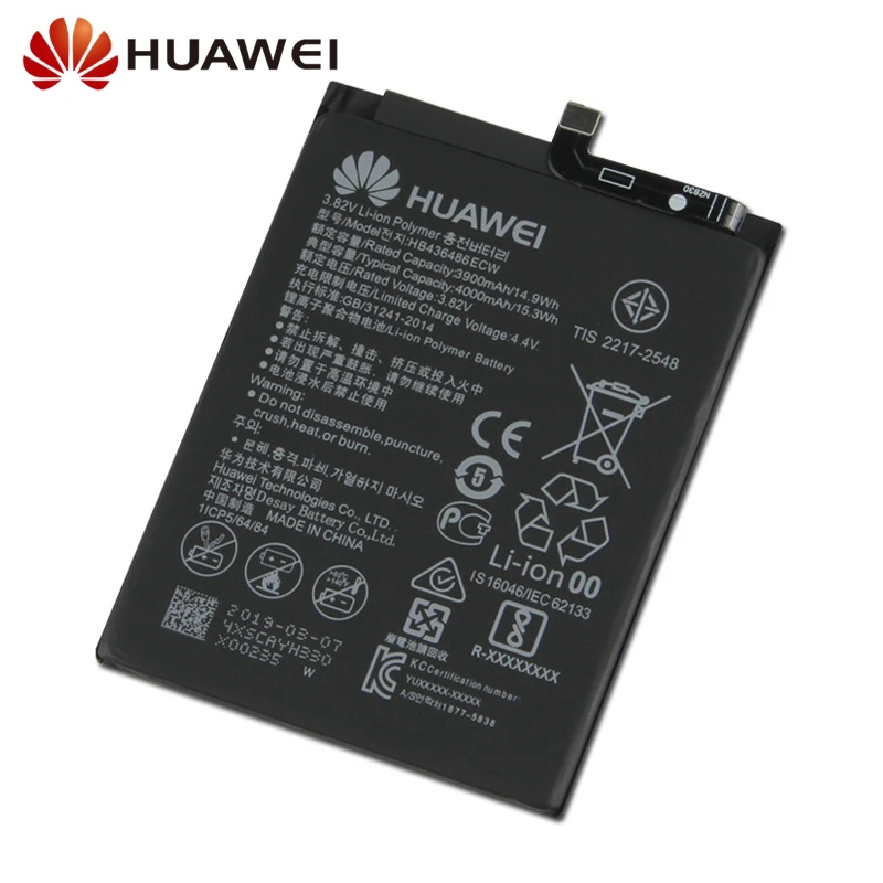 Батарея HB366481ECW для huawei Honor 9i P9 G9 P10 Lite P20 Lite Honor 7C Nova 3E Коврики 10 P10 Honor9 P30 Pro Коврики 20 Pro