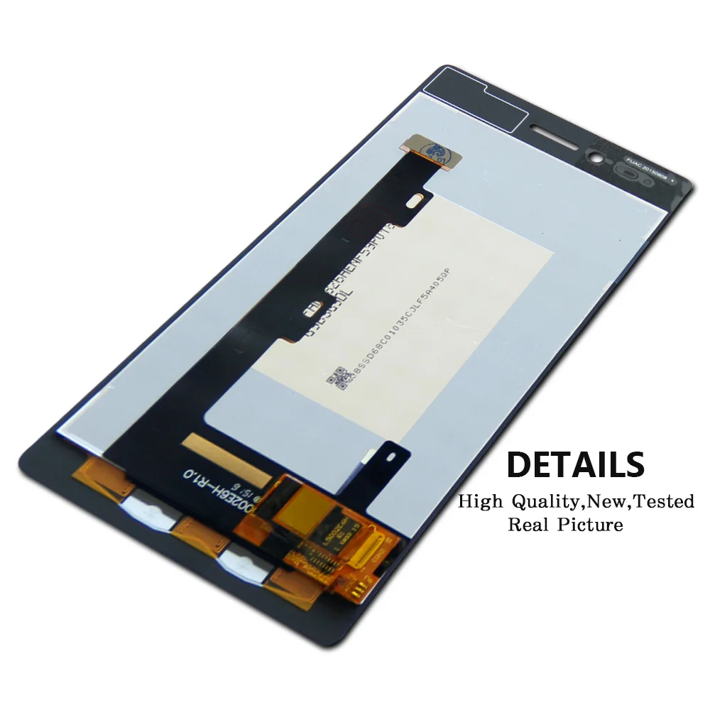 Для Lenovo Vibe Shot z90 Z90-7 Z90-3 сенсорный экран дигитайзер ЖК-дисплей в сборе черный цвет
