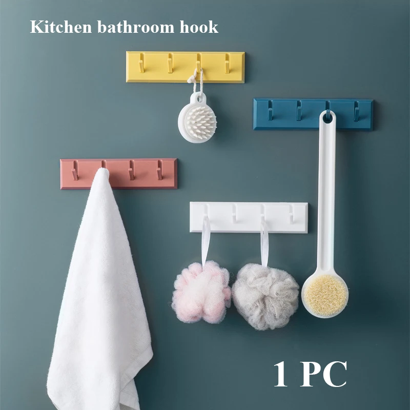 

Multifunctional Hooks For Kitchen And Bathroom Hooks Tableware Storage Hooks Strong Adsorption Home Accessories Hooks